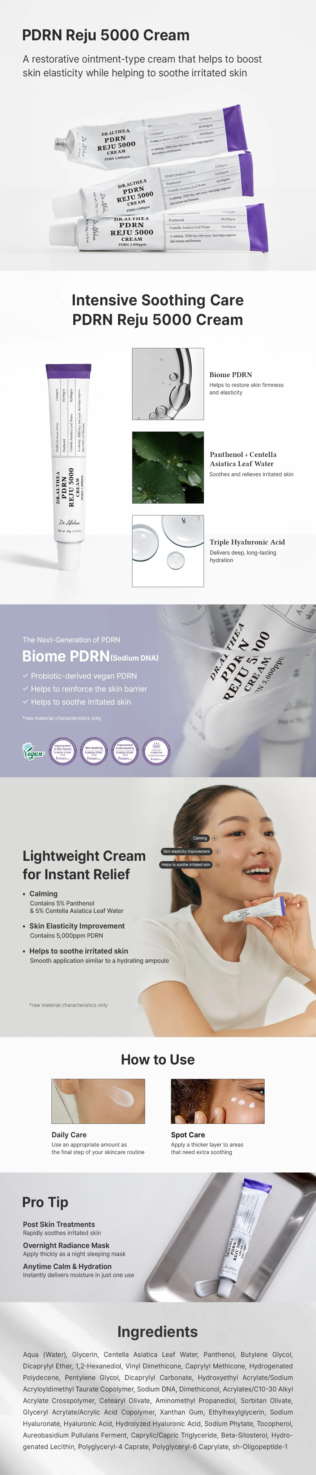 Dr. Althea PDRN Reju 5000 Cream 20g