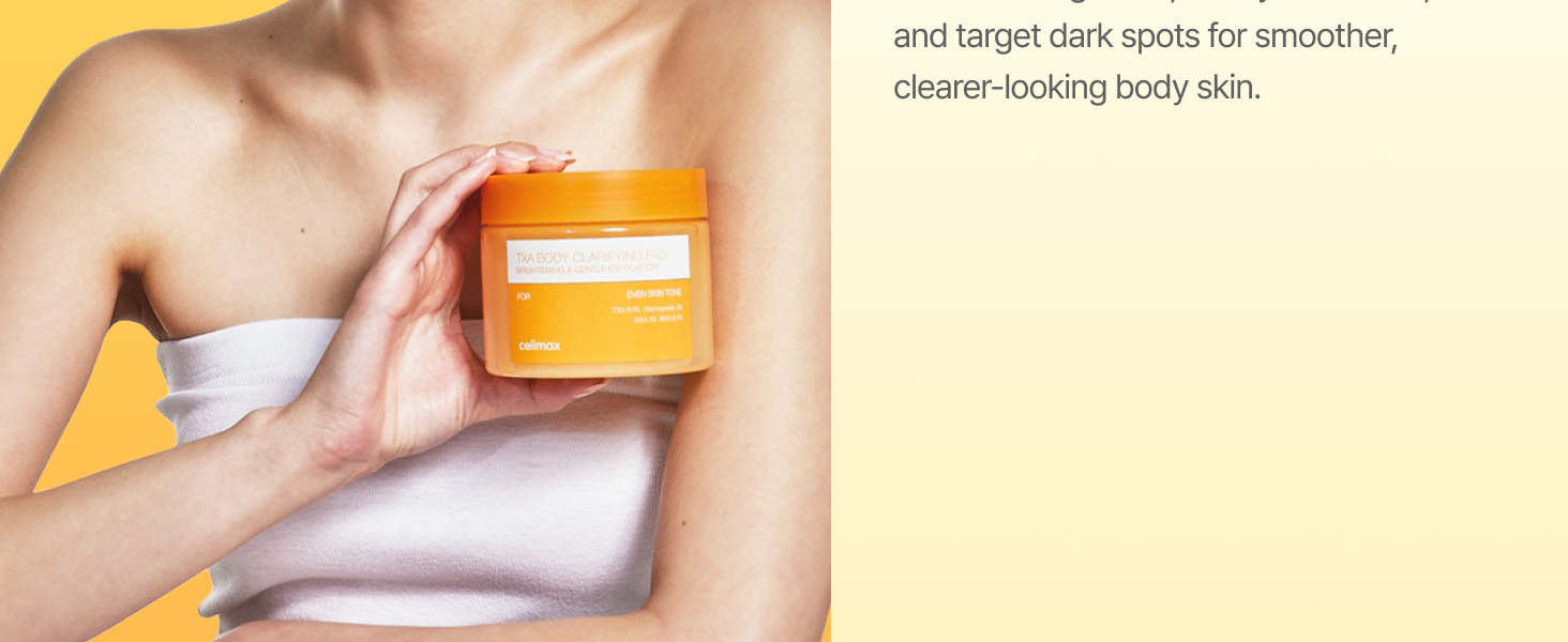 celimax TXAボディクラリファイングパッド 50枚入 | OLIVE YOUNG Global