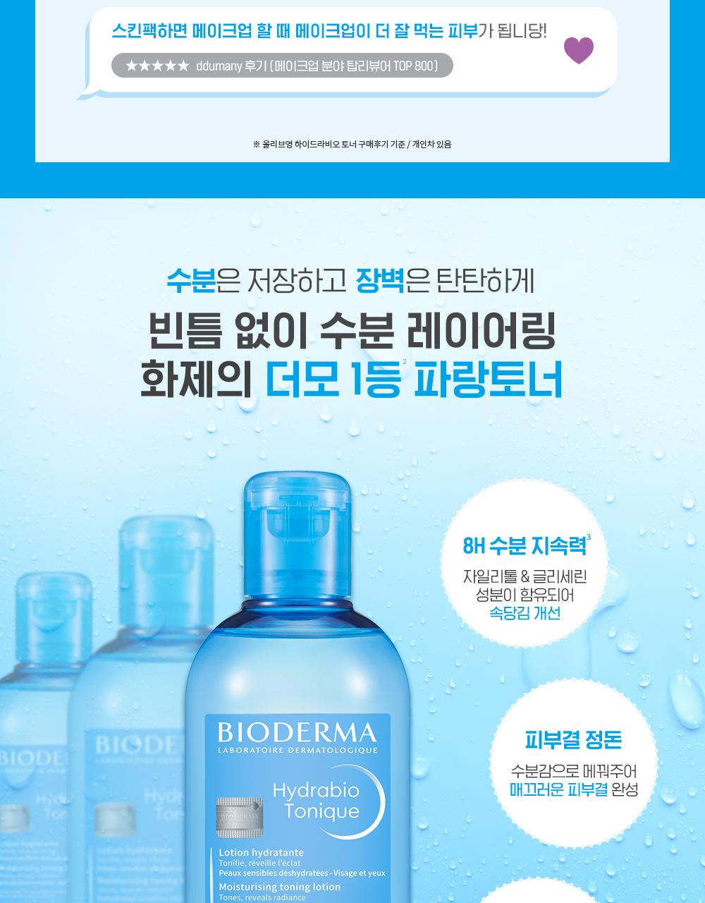 Bioderma Hydrabio 补水爽肤水 250ml source detail 6
