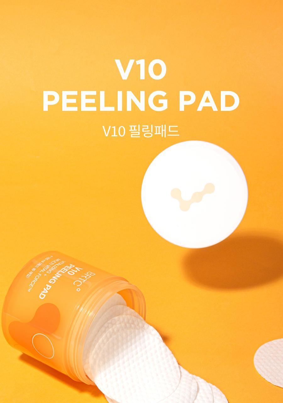 BRTC V10 VITAMIN PEELING PAD 80 SHEETS
