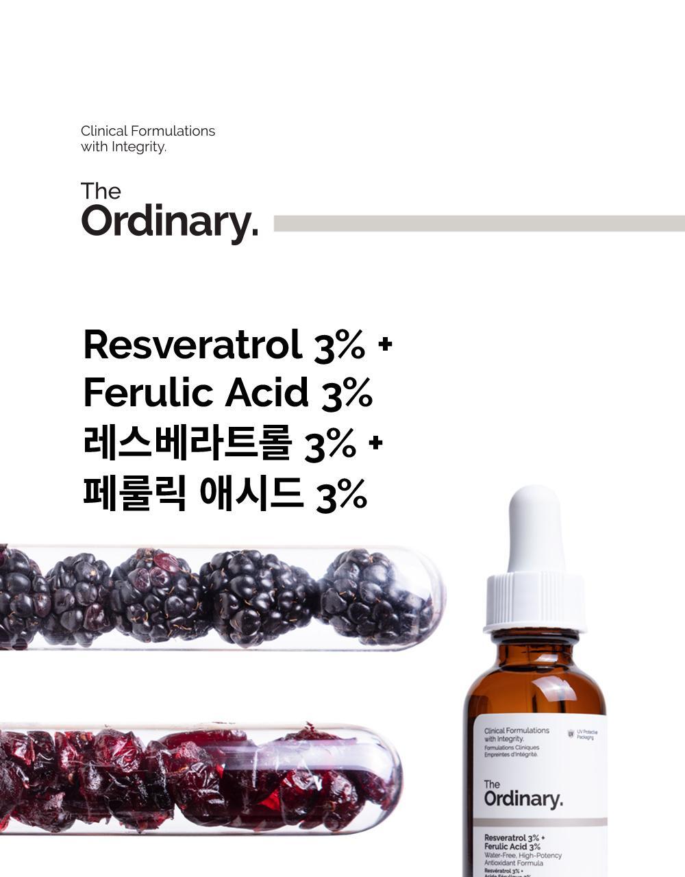 The Ordinary Resveratrol 3% + Ferulic Acid 3% 30ml