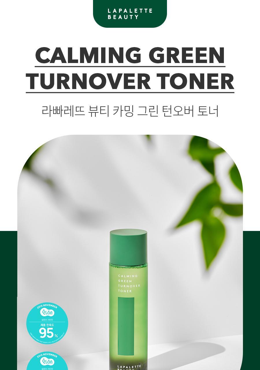 La Palette Beauty Calming Green Turn Over Toner 200ml