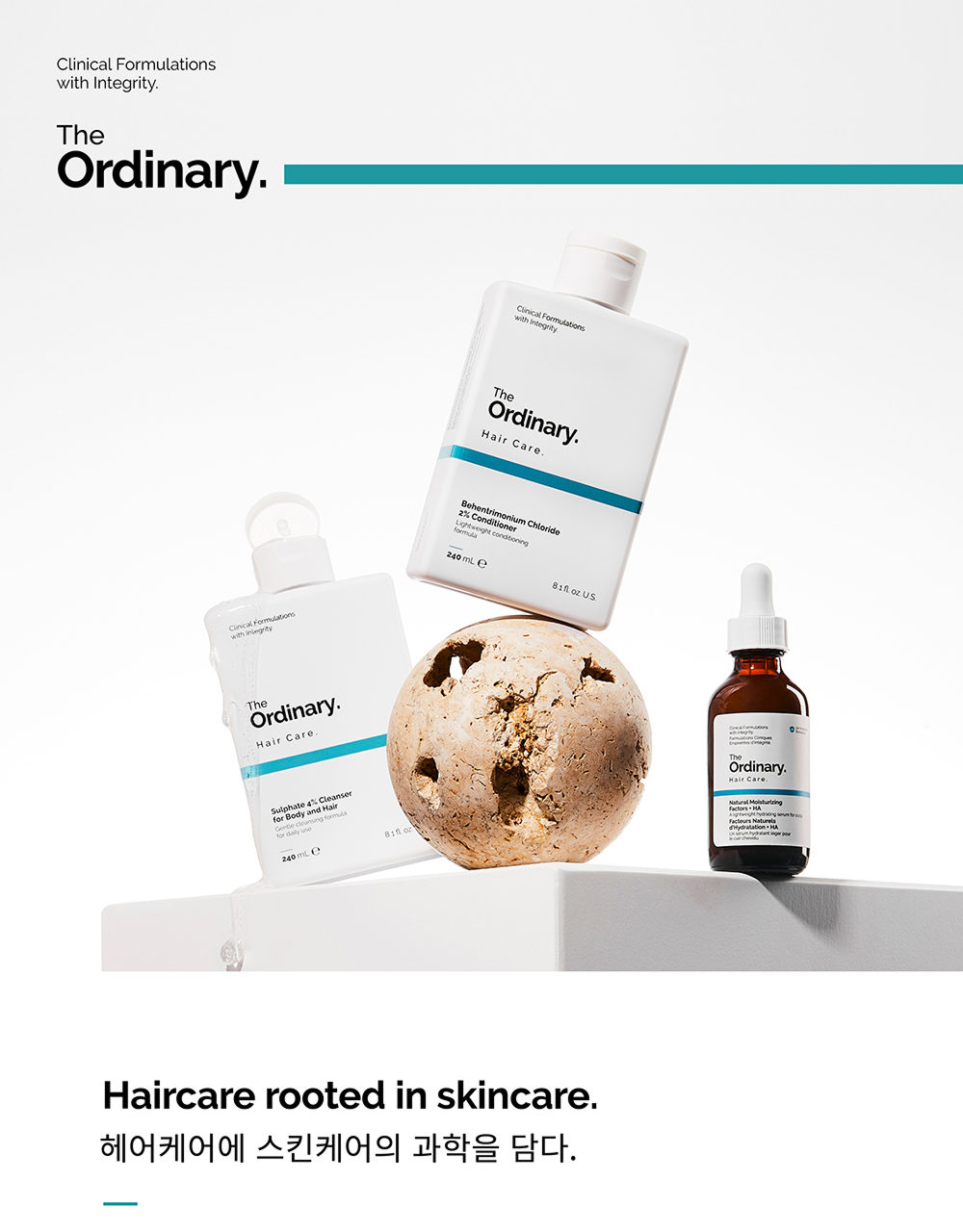 The Ordinary Hair Care Sulphate 4% Cleanser For Body and Hair 240ml