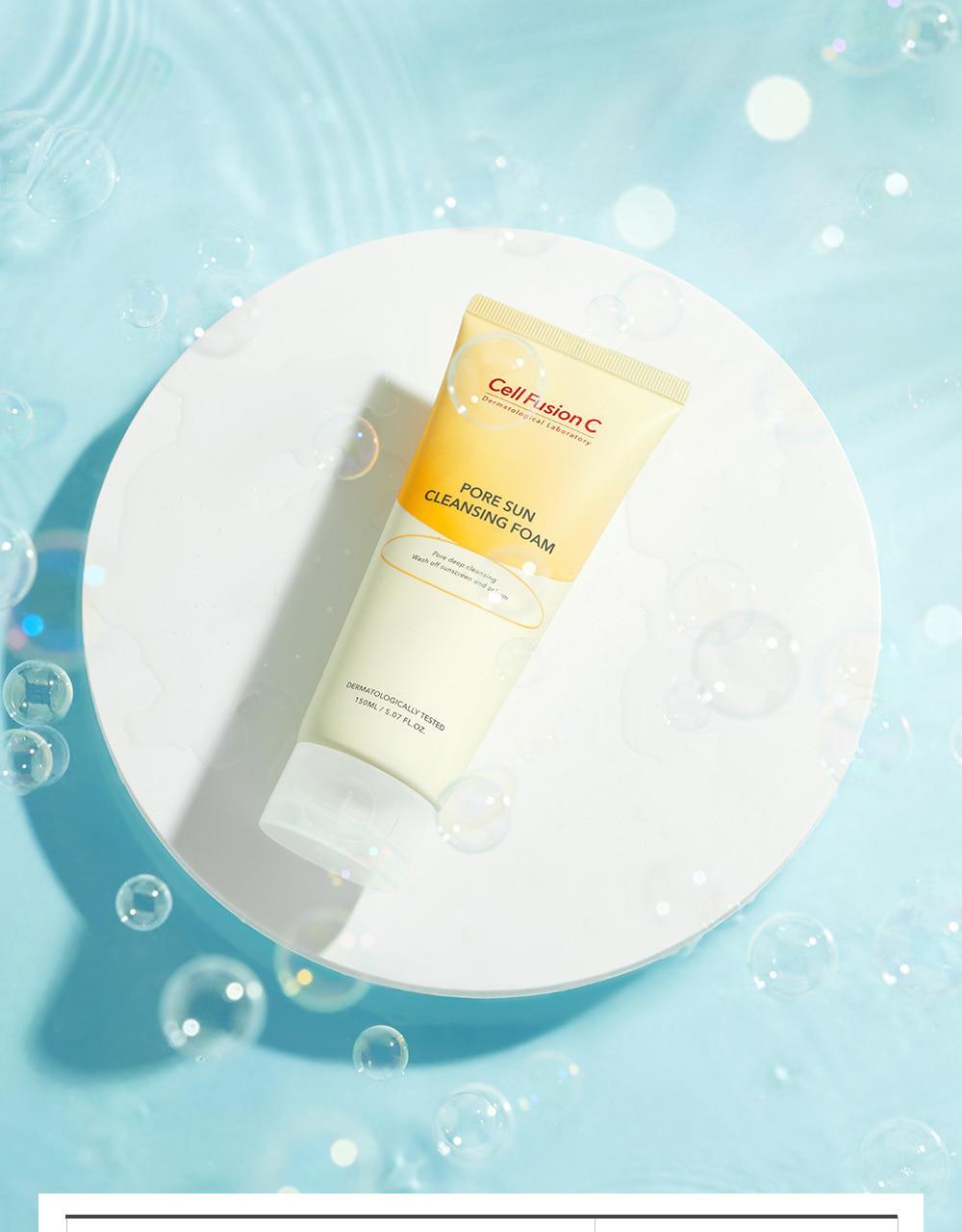 Cell Fusion C Pore Sun Cleansing Foam 150ml