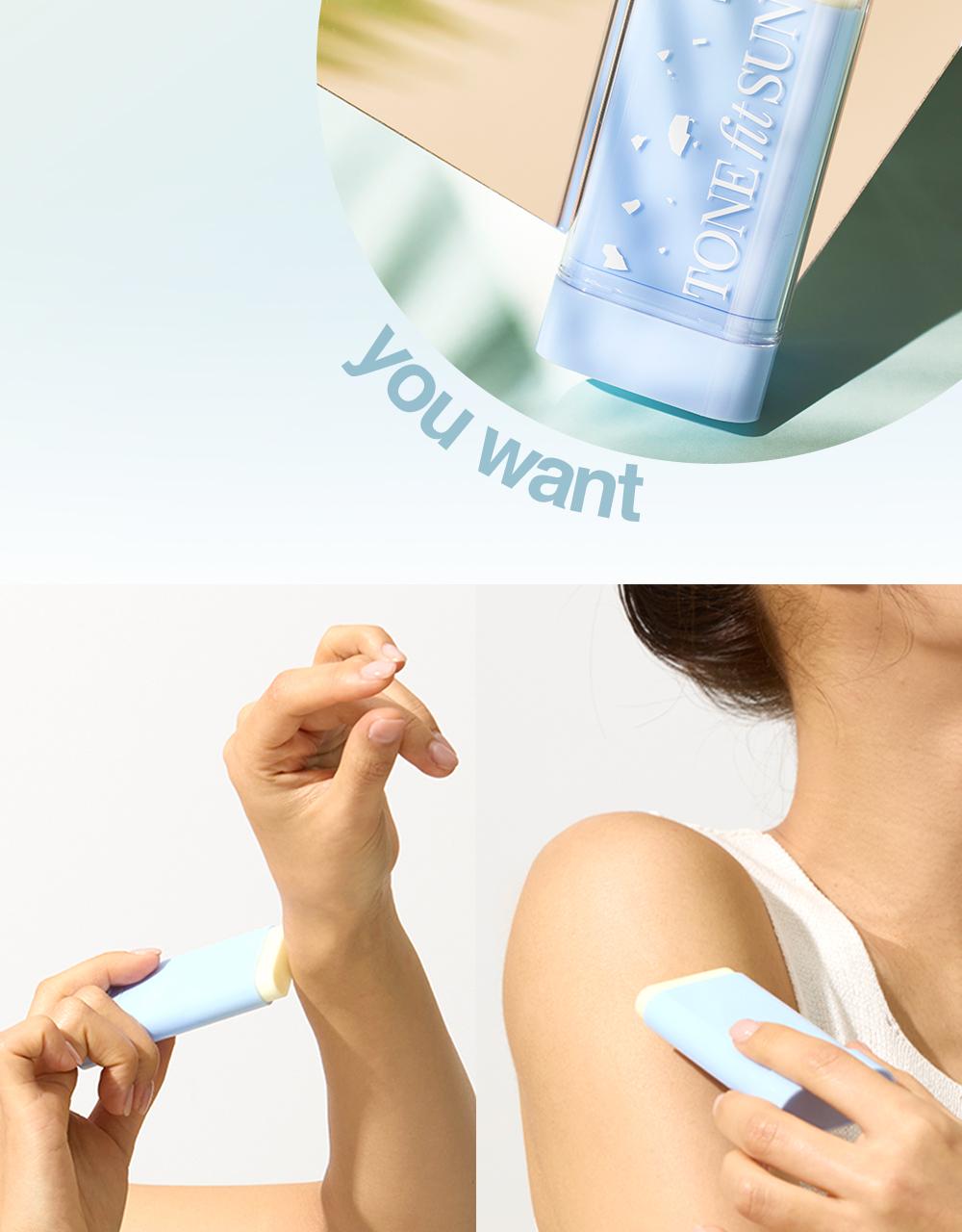 [防水] TONEfitSUN 纯素 控油 防晒棒 SPF50+ PA++++ source detail 16