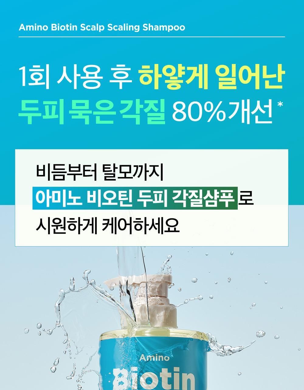 CKD Amino Biotin Scalp Exfoliating Shampoo 750ml