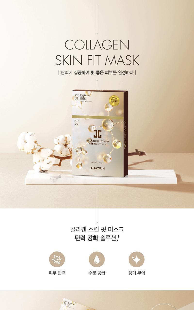 Jayjun Collagen Skin Fit Elasticity Strengthening Mask Pack 10 sheets