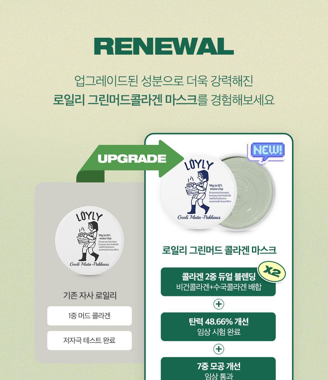[began/moong creature] thor hop rotary greenmerd collagen mask 90g