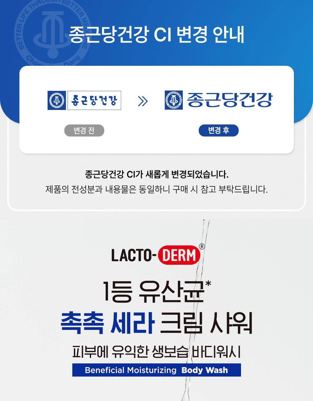 Lactodem Beneficial Skin Probiotic Moisturizing Body Wash 500ml