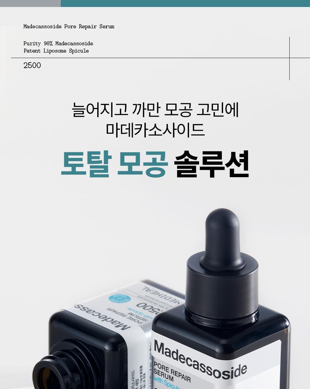 MEDIHEAL Madecassoside Pore Repair Ampoule Serum 40ml