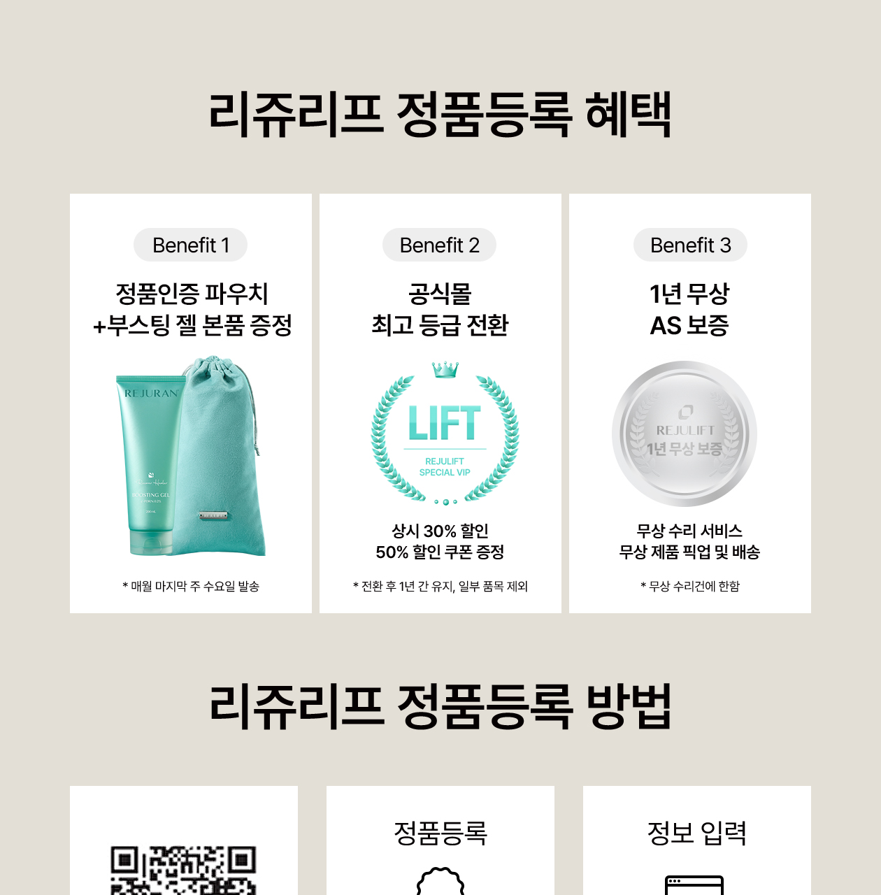 [片Puminjeungibenteu_Choeumpagojupa 双支装修护] Rejuran Rijyuripeu 企划装(+5Manwonsangdang Rejuran Buseuting 凝胶200ml) source detail 1