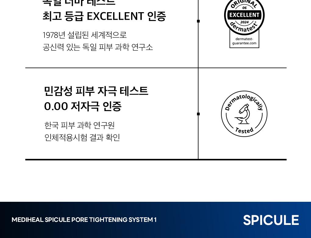 [角质微针/4片] Mediheal Spicule 毛孔紧致弹力系统面膜 (Spicule 1000/3000) source detail 5