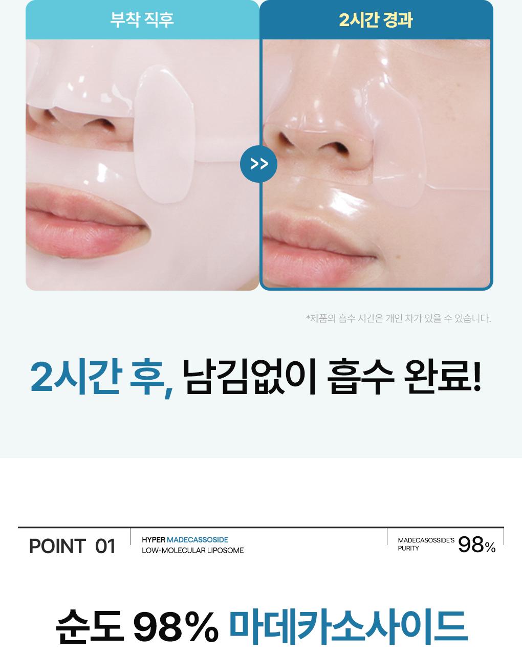 [凝胶面膜/10片] Mediheal Haipeo 面膜 4Jong (胶原蛋白/PDRN/玻尿酸/积雪草苷) source detail 35