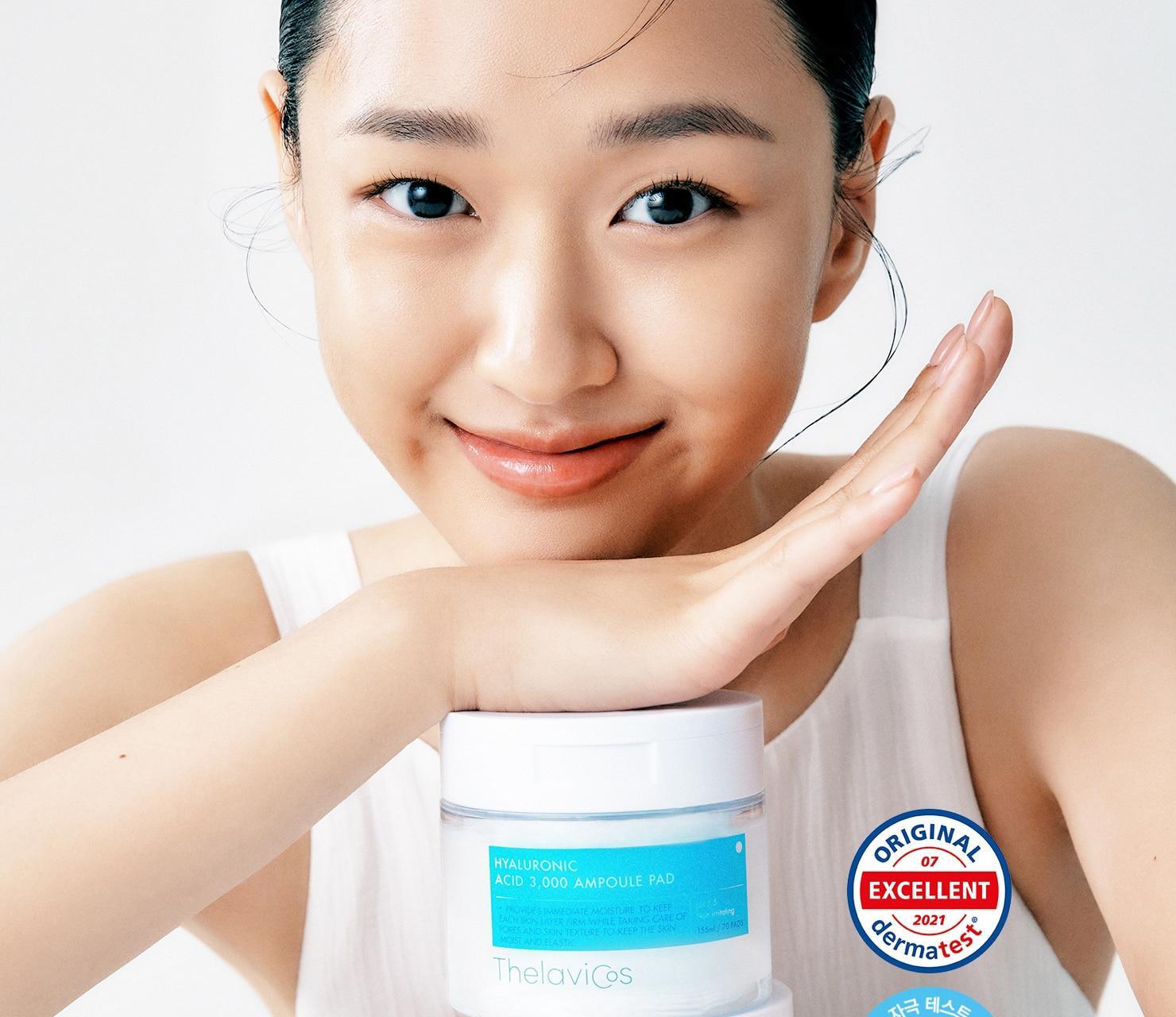 [Capacity/Moeuverability] Terrabicos Hyaluronic Acid 3000 Ampoule Pad 70 sheets