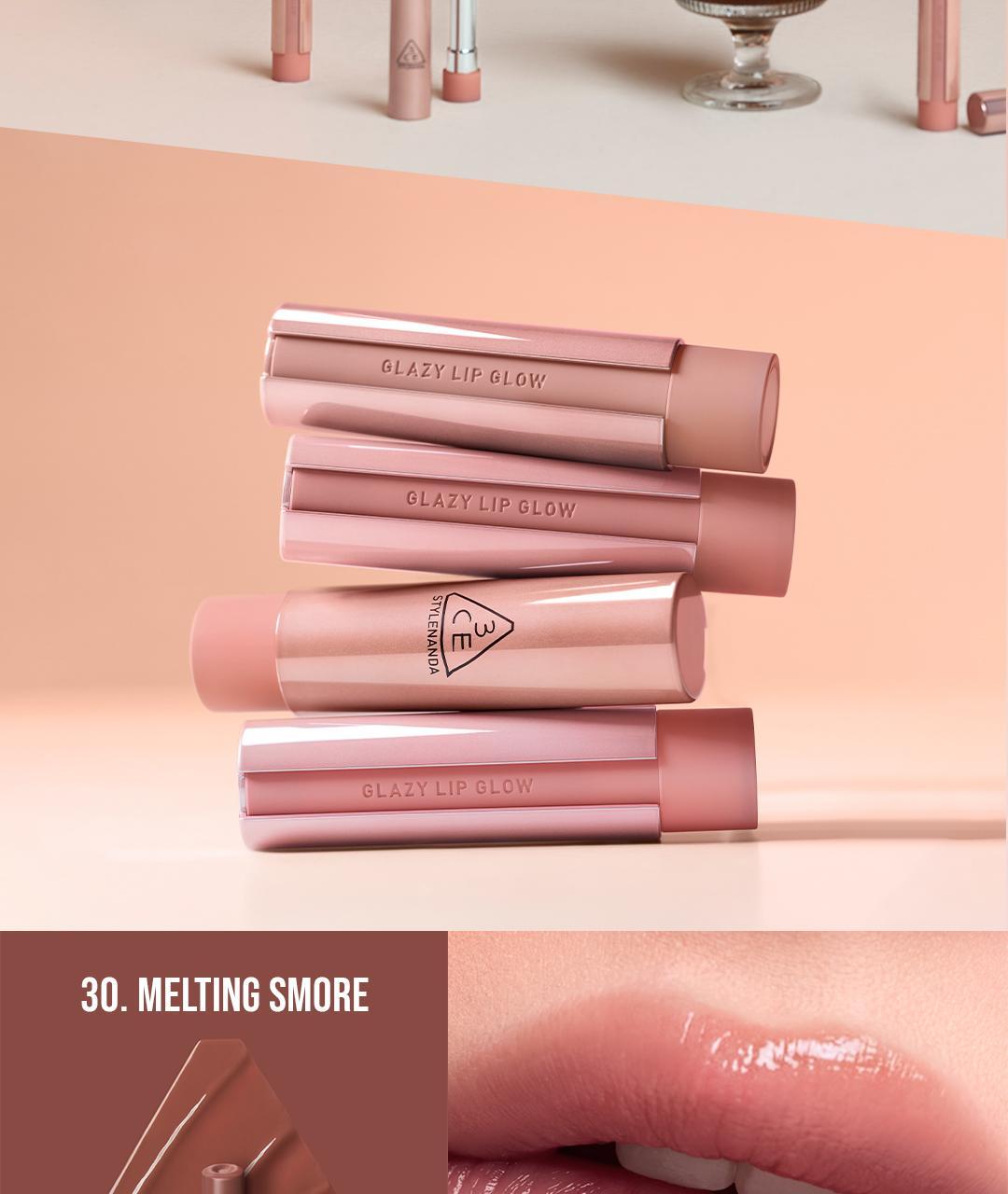 3CE Glaze Lip Glow - Double Grape & 9 Vibrant Shades – Allkmag
