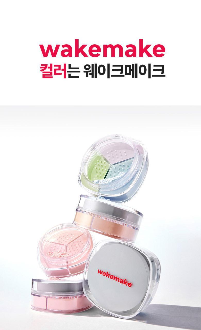 Wake Make Stay Fixer Multi Color Powder Tone Correcting