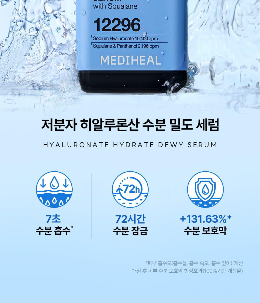 Mediheal 低分子玻尿酸 补水密度精华液 40ml source detail 2