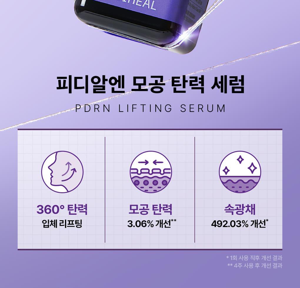 [Jangdoyeon PICK] Mediheal PDRN 毛孔紧致弹力精华 40+40ml 双重企划装 source detail 8