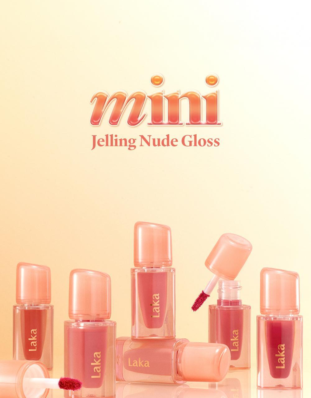 LAKA Gelling Nude Gloss Mini 1.9g 20 Colors