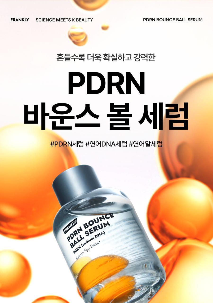 frankly PDRN Bounce Ball Radiance Serum 30ml Ampoule