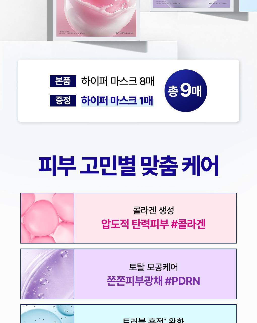 MediHeal Hyper Gel Mask 8+1 Top
