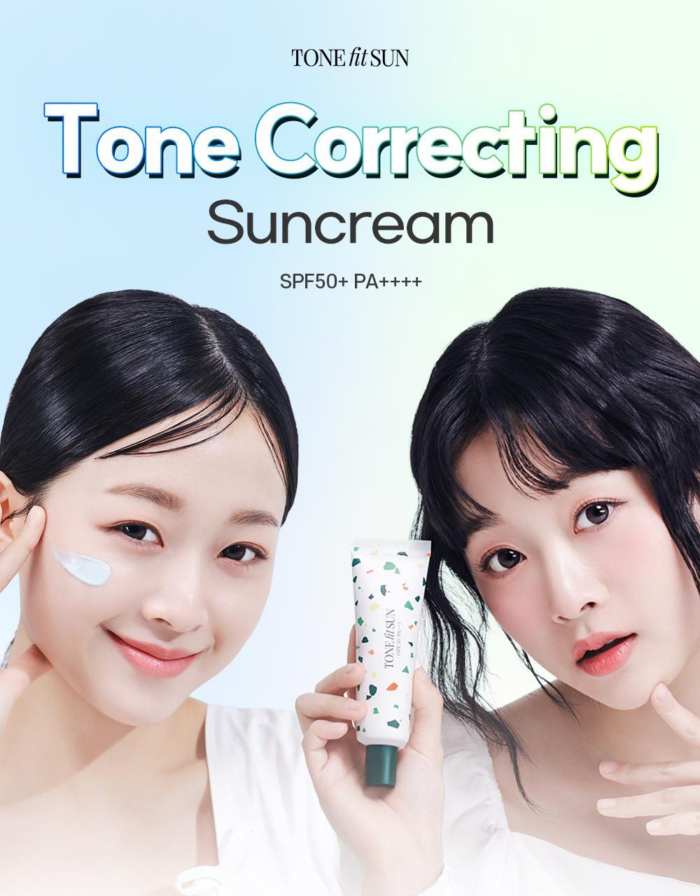 TONEfitSUN Vegan Clear Tone-Up Sun Cream 50ml