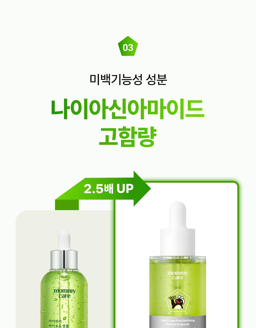 [1+1企划/神奇宝贝钥匙扣] Mommycare 海葡萄 视黄醇 毛孔安瓶 50ml 补充装企划(+神奇宝贝/Pingga 钥匙扣 Raendeom) * 企划装 source detail 30