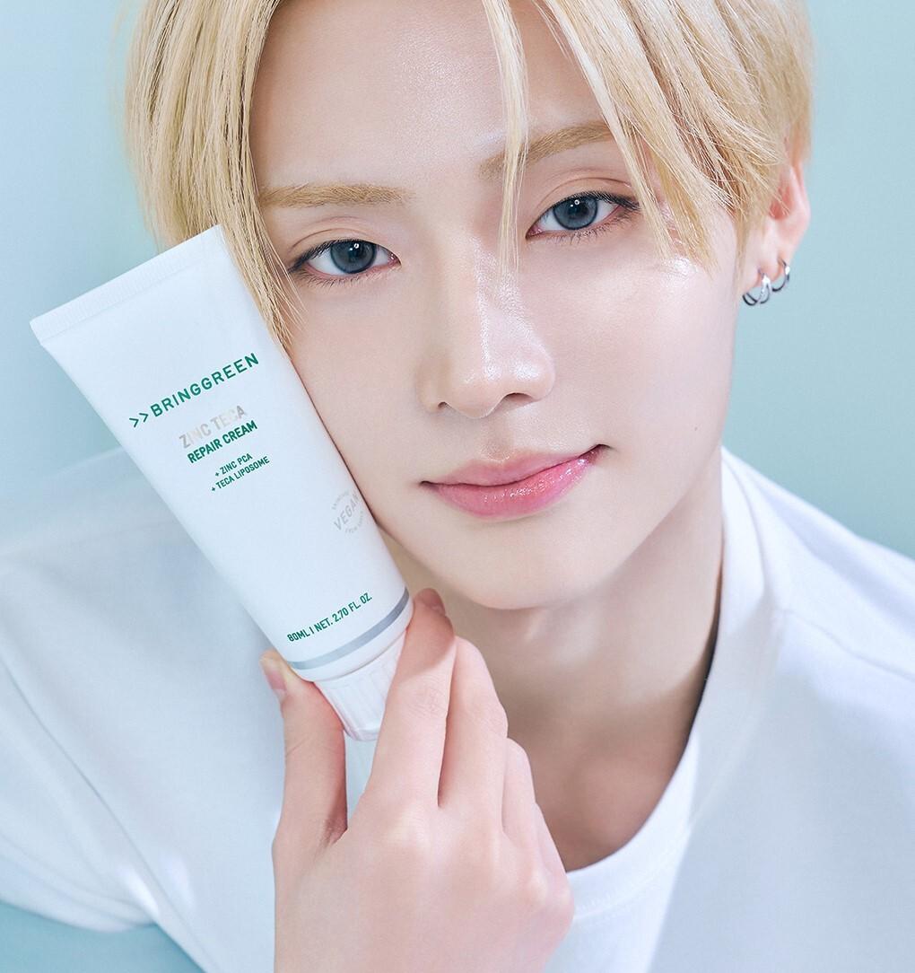 BRINGGREEN X ANKYUNGMANDOO] ZINC TECA REFAIR CREAM 80ml