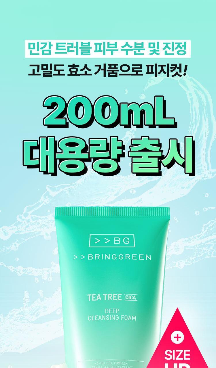 Bring Green Tea Tree Cica Deep Cleansing Foam