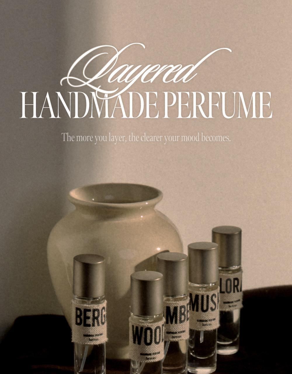 hetras Layered Handmade Perfume Set 15ml x 5