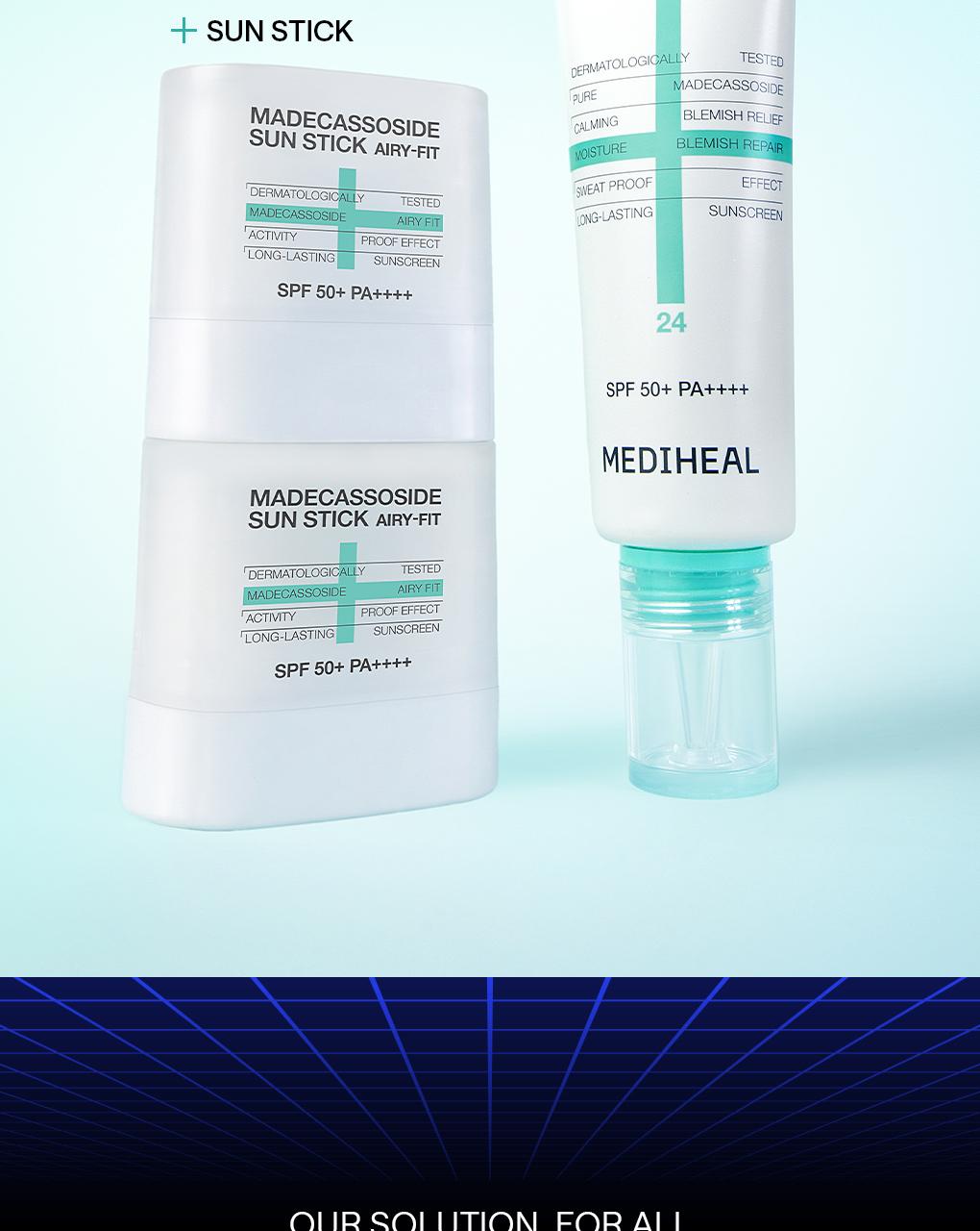 [Tumyeong 粉扑包] Mediheal 积雪草苷 防晒棒 Eeori Pit 10+10g 企划装 source detail 33