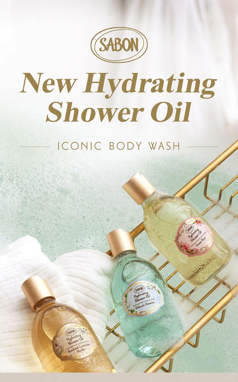 SABON Hydrating Shower Oil 300ml 5 Types Choose One