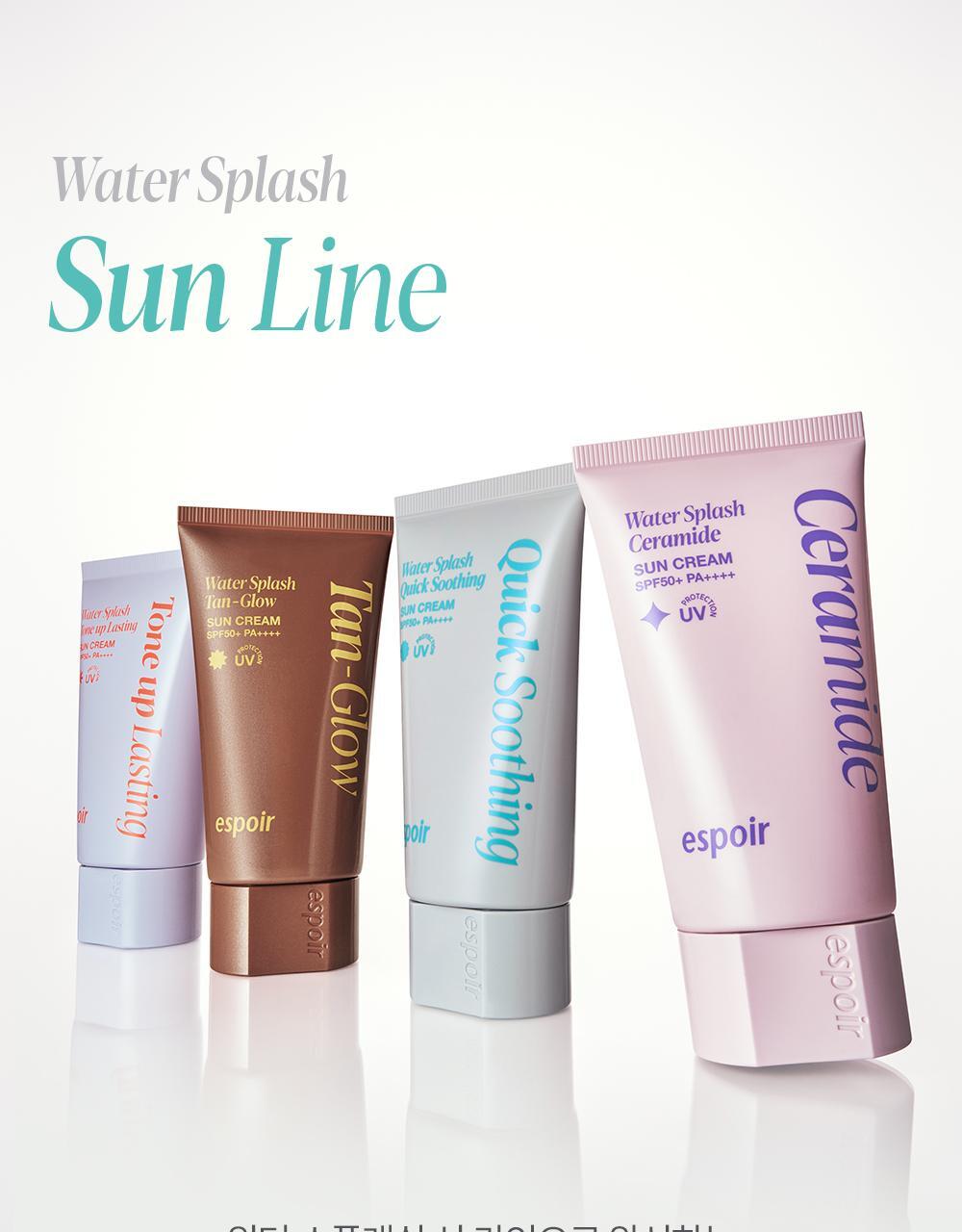 espoir Water Splash Sunscreen Quick Soothing 50ml