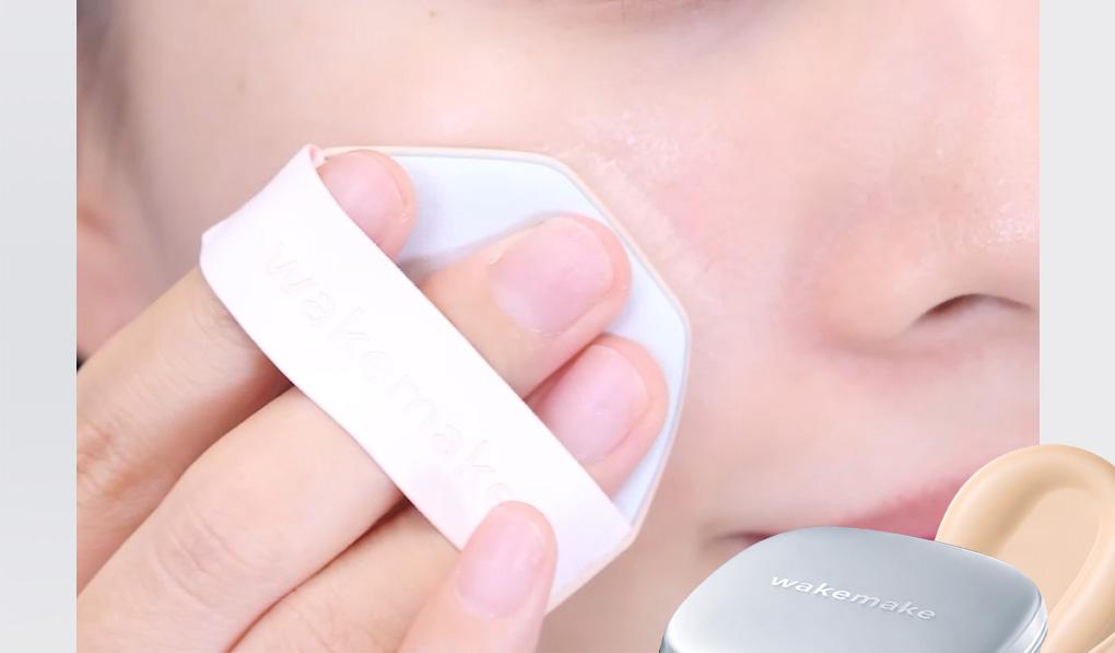 WAKEMAKE Skin Perfecting Cover Cushion - Cushion coréen