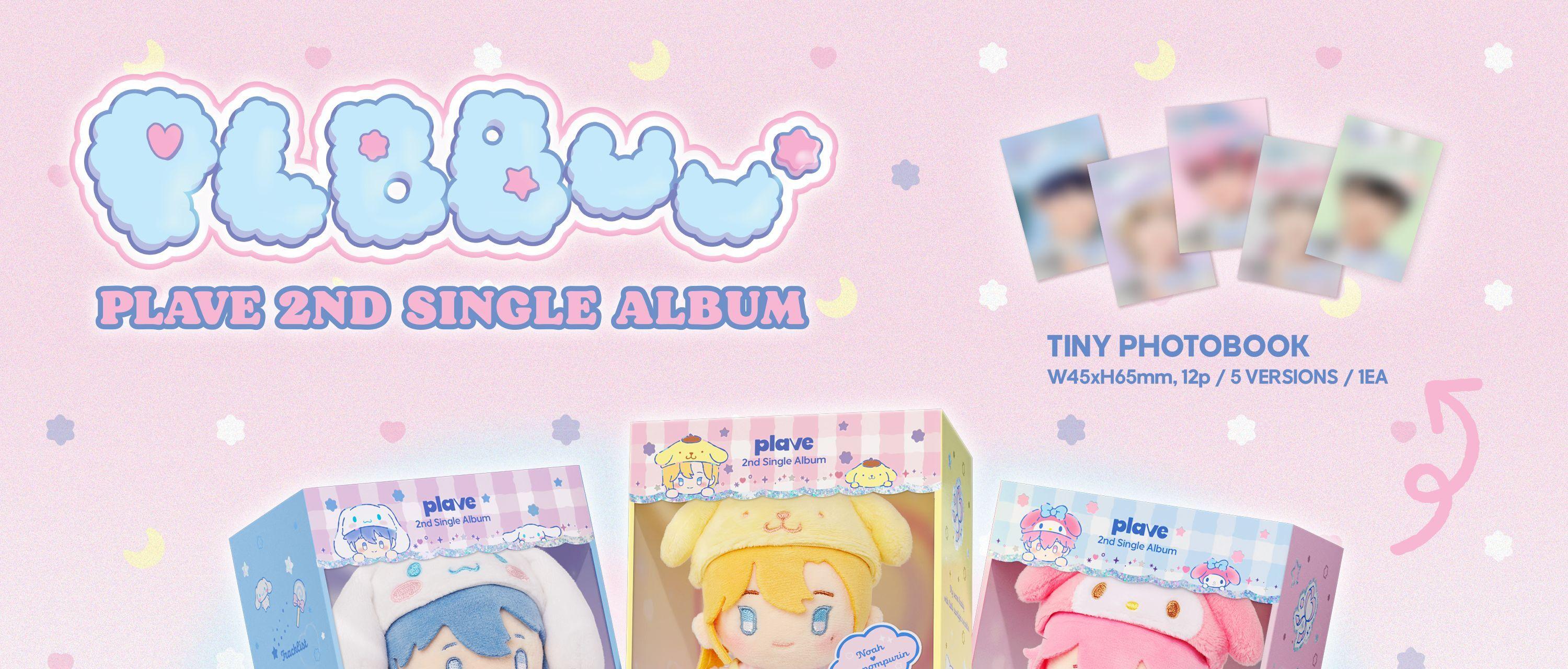 플레이브 PLAVE 2nd Single Album PLBBUU (PLBBUU Ver.) 5종 1세트