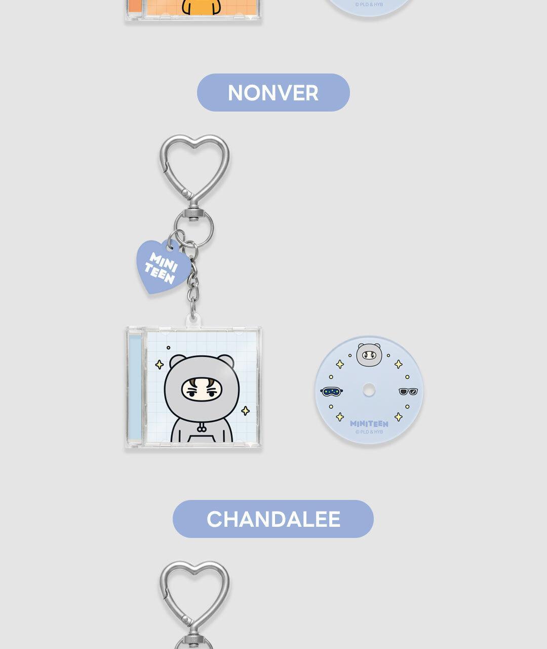 SEVENTEEN - MINITEEN MINI CD KEYRING