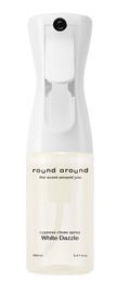 ROUND AROUND ROUND AROUND Hinoki Clean Spray, 160 ml (Singles and Refill Sets) · White Dazzle, 160 ml