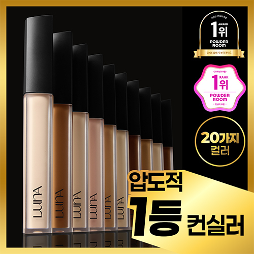 루나 [24시간커버지속/올리브영 6년연속 1등] 루나 롱래스팅 팁 컨실러 EX 20colors