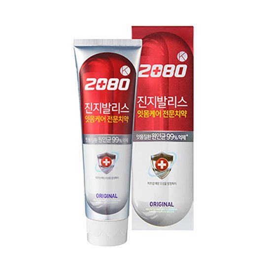 [불소포함] 2080 진지발리스치약 오리지날 120g