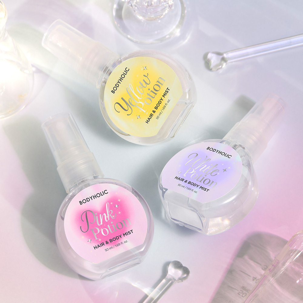 바디홀릭 바디&헤어미스트 포션 50ml 3종 택1