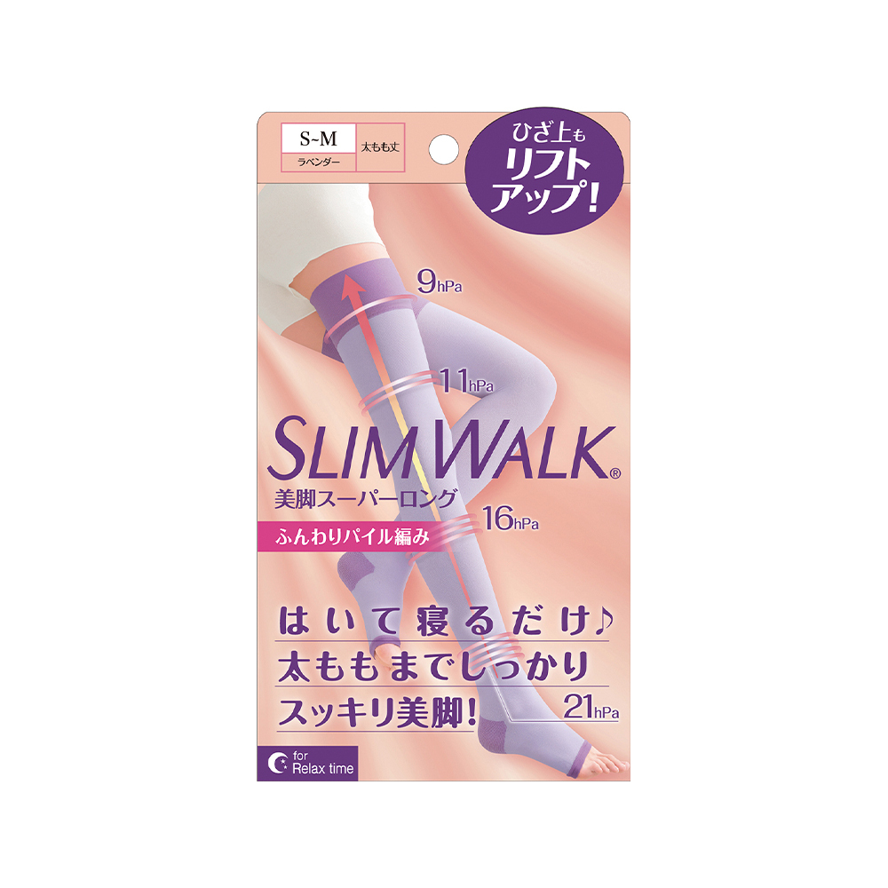 슬림워크 야간용 슈퍼롱 압박 스타킹 2종 (SM/ML)
