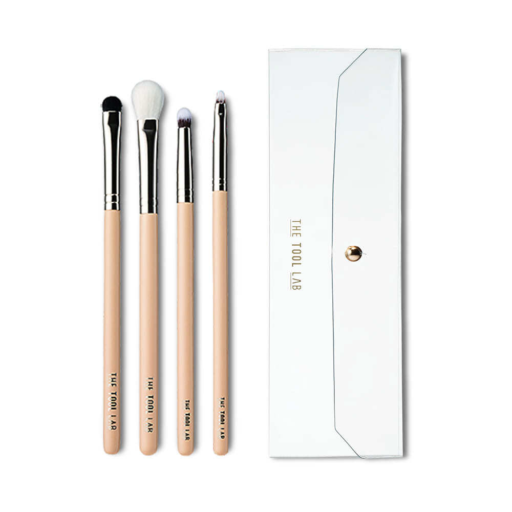 The Tool Lab Incomparable Kit Eye Makeup Blending Eyeshadow Eyeliner Brush