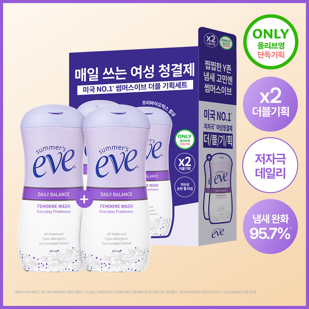 썸머스이브 페미닌 워시 멀티 베니핏 데일리 밸런스 3종 택 1