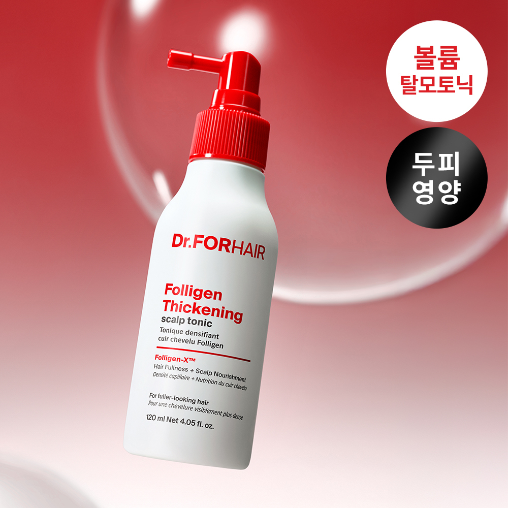 Dr. For Hair Hair Volume Enhancing Scalp Tonic 120ml Hair Loss Tonic Hair Loss Care Volume Tonic
