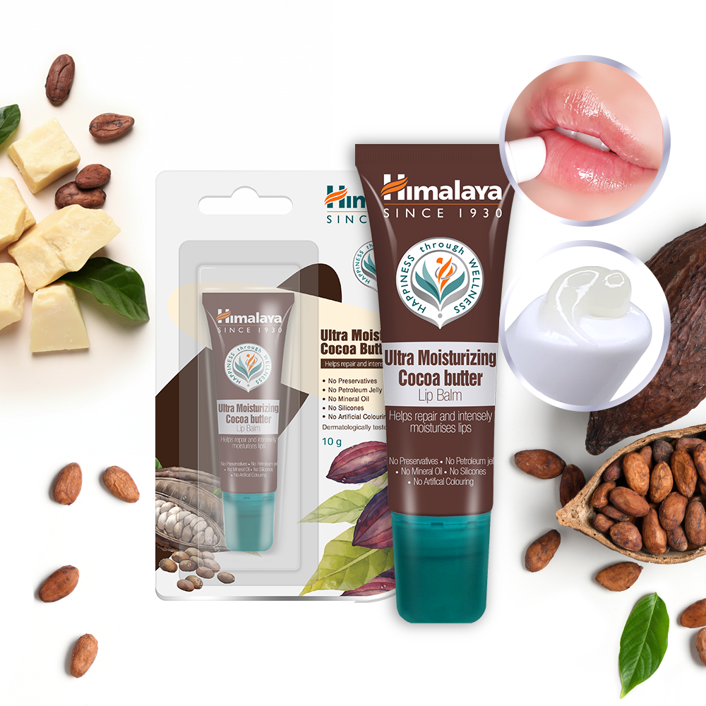 Himalaya Ultra Moisturizing Cocoa Butter Lip Balm 10g