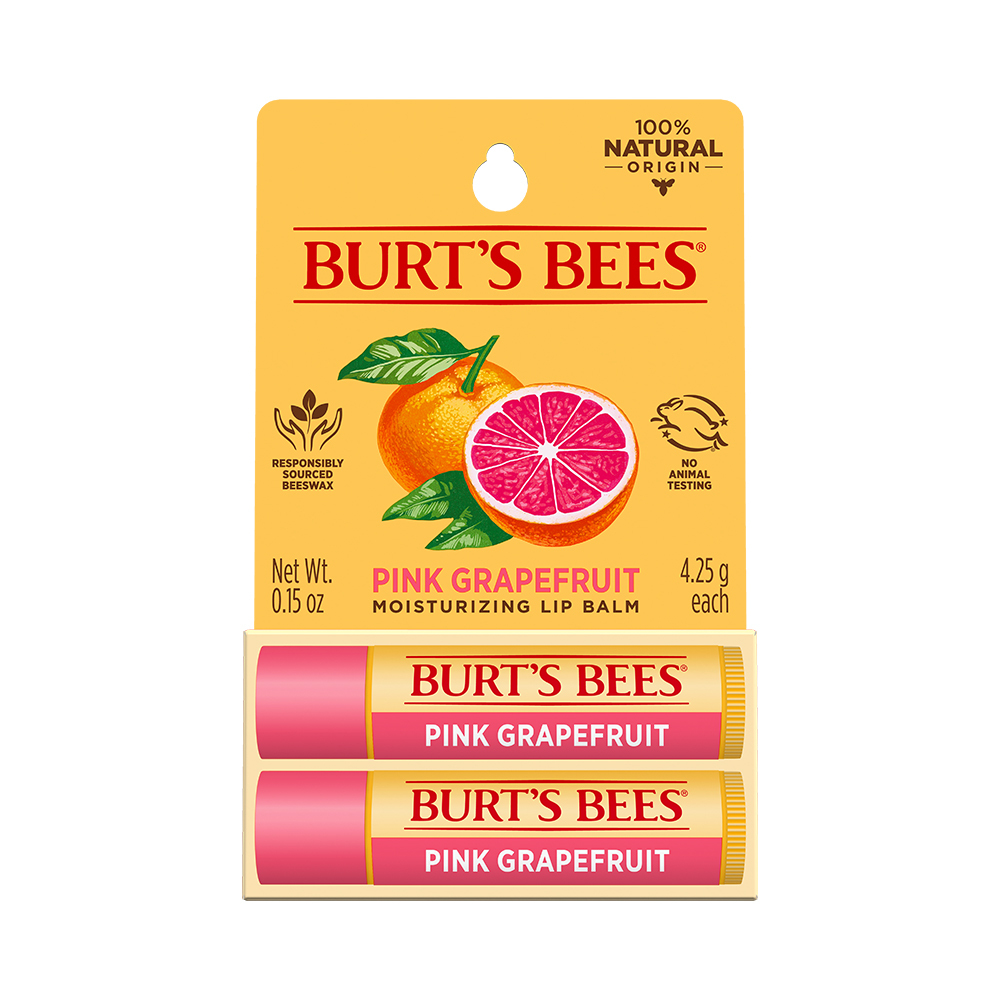 Burt's Bees Lip Balm Duo Pack (4.25g+4.25g) 4 types, choose 1