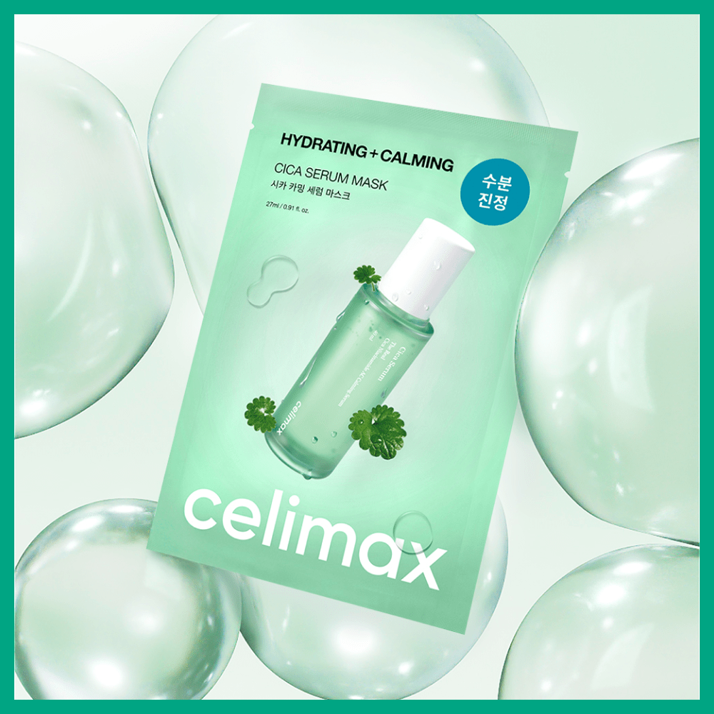 celimax The Real Cica Calming Serum Mask Sheet 1ea
