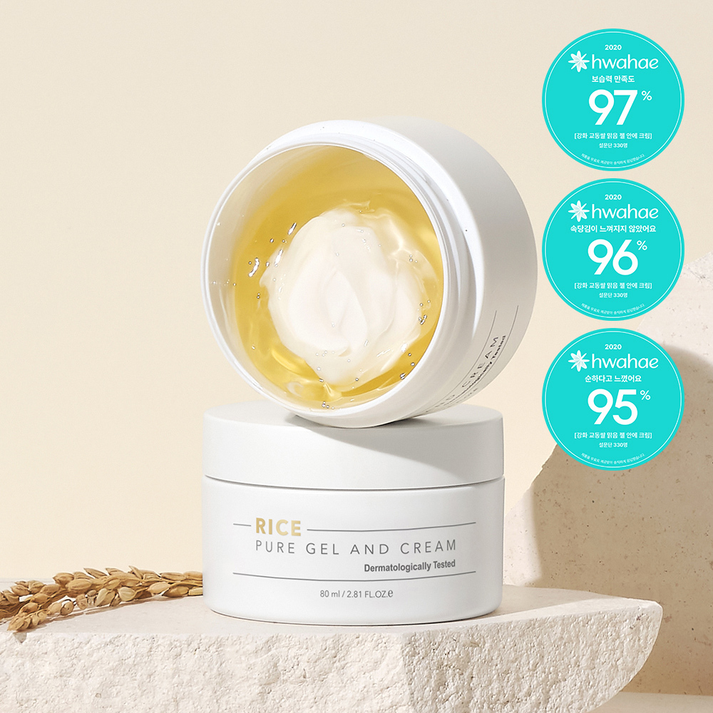 THANK YOU FARMER Rice Pure Gel And Cream 80ml