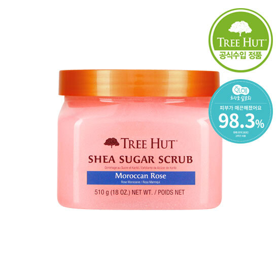 Olive Young 9年连续 1第1 Tree Hut 乳木果 糖 磨砂 510g 单品/套装