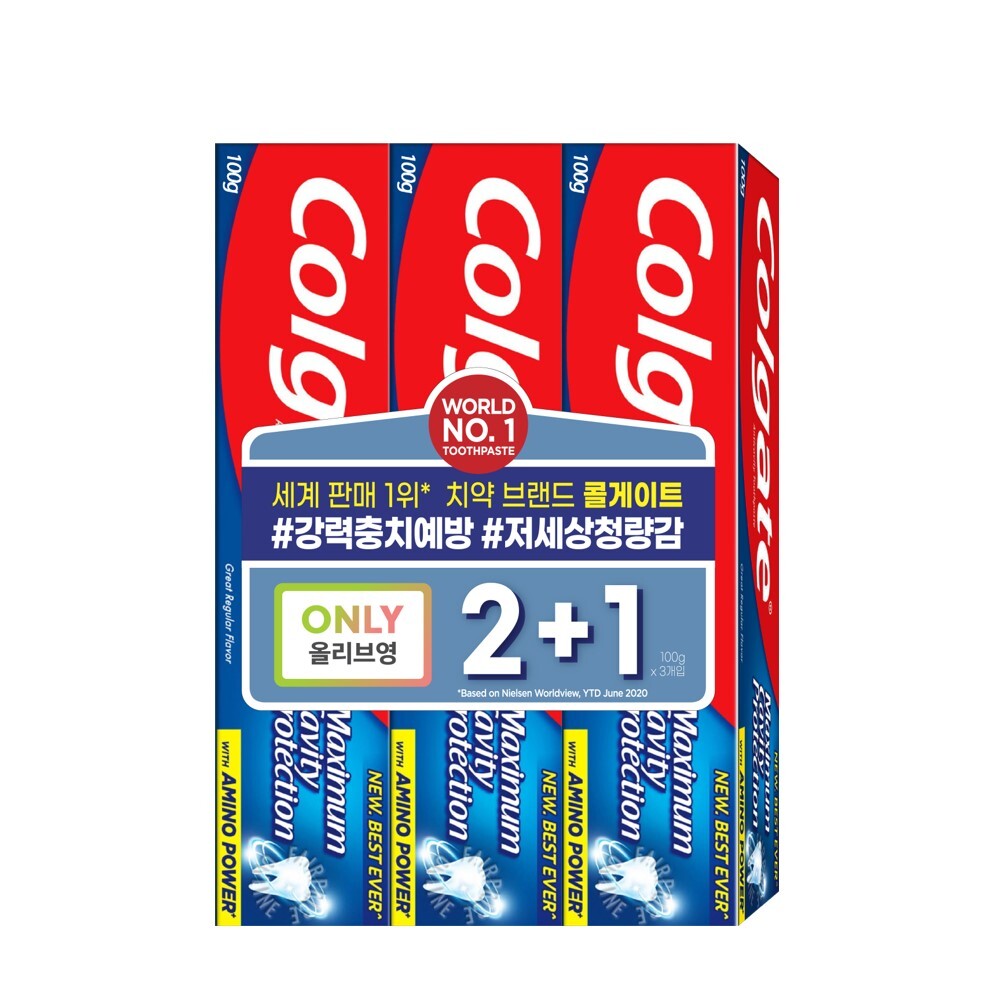 Olive Young 高氟 防护 清凉薄荷 牙膏 100g